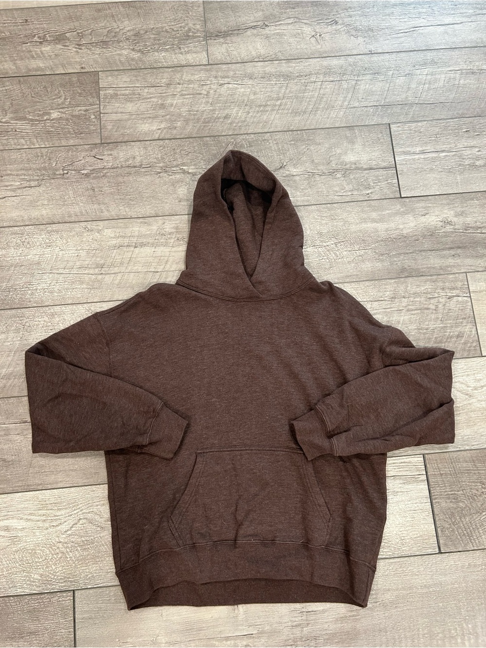 Hollister Chocolate Brown Hooded Sweatshirt